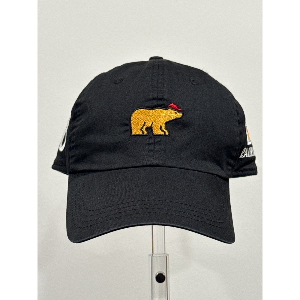 Ahead Palmilla Golf Hat Mens OSFA Black Good Golden Bear 18 Embroidered C47LGT